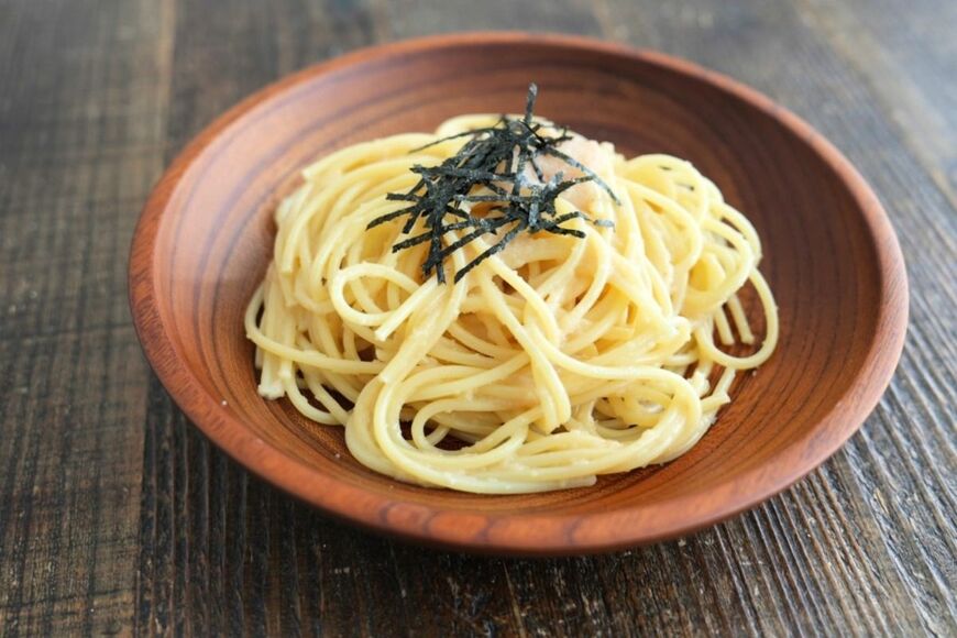 たらこを明太子に変えてもいいでしょう