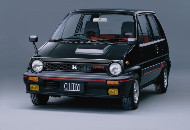 ホンダ「シティ・ターボ」（筆者撮影）