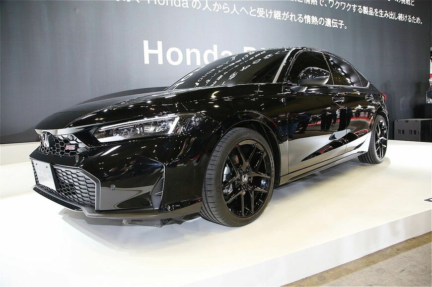 ホンダの出展内容（筆者撮影）