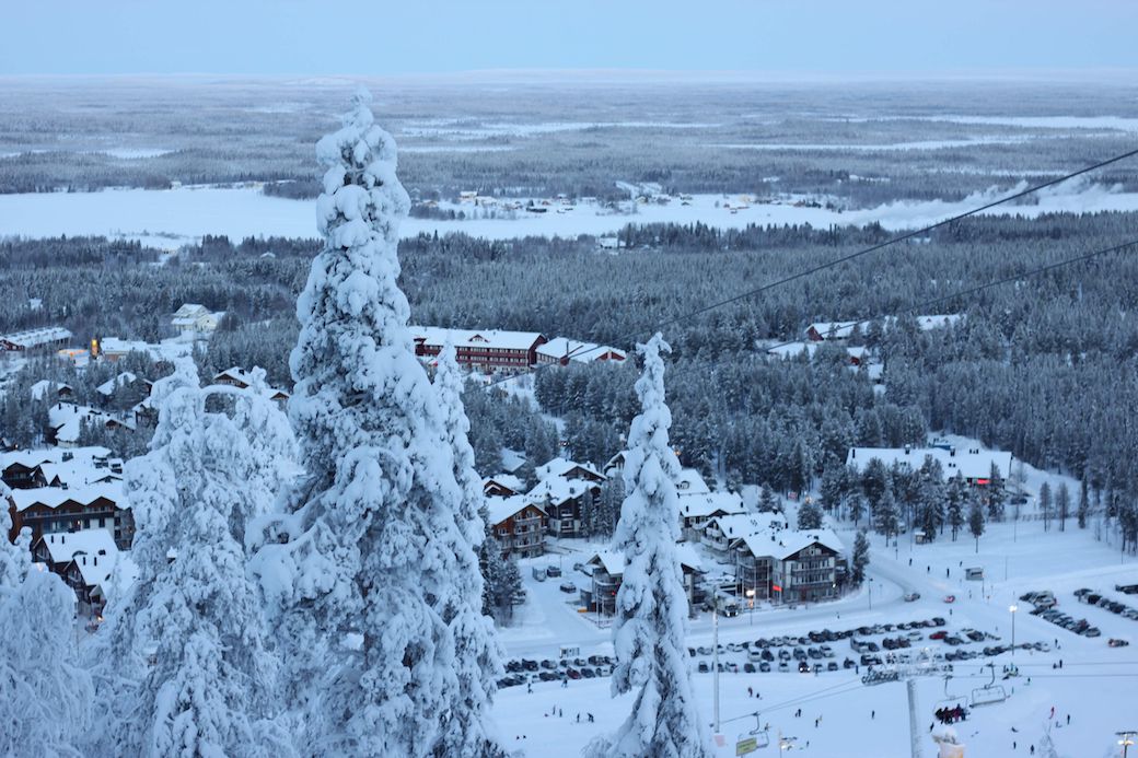 フィンランド最北端にあるラップランドの朝（写真：chikaさん提供）