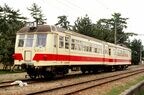 豊橋鉄道ク2400形。電車の制御車だが元は気動車だった