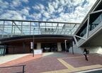 長崎駅の西口外観