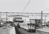 東武東上線　志木駅ホーム　1969年