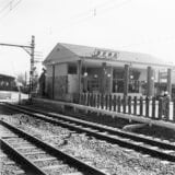 東武練馬駅　昔の写真　1955年頃