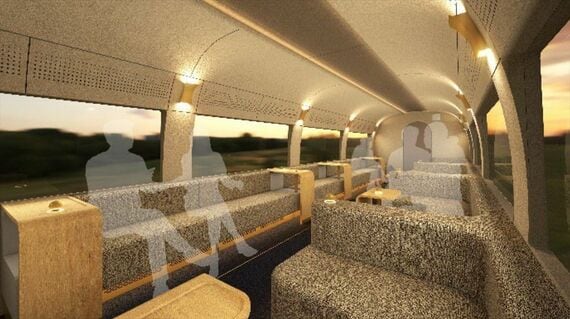 新たな夜行列車 5号車