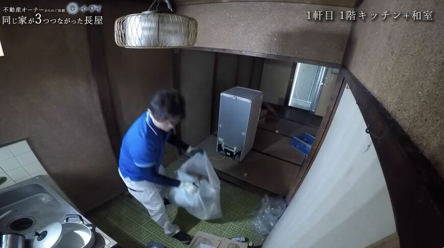 片付け　文化住宅