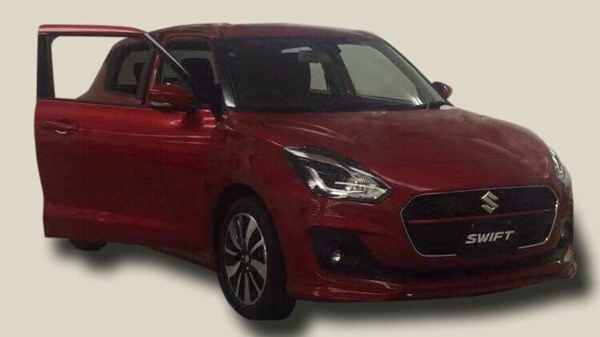 これがスズキが年末に発表する新型「スイフト」だ