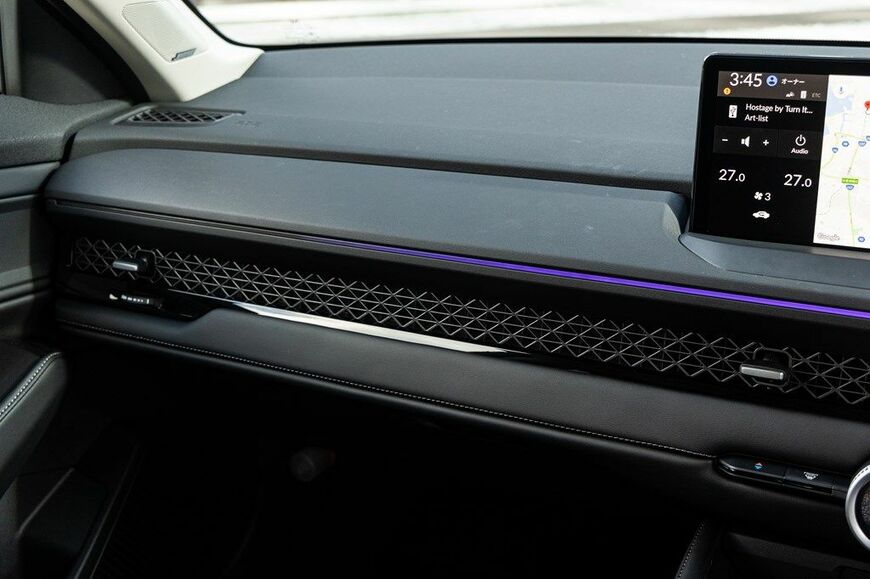 ホンダ新型アコードのディテール（写真：三木宏章）