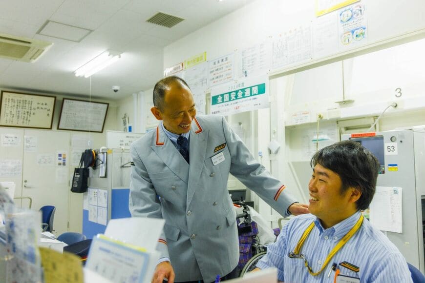 坂戸駅長としては同駅と北坂戸駅を管轄する（撮影：鼠入昌史）