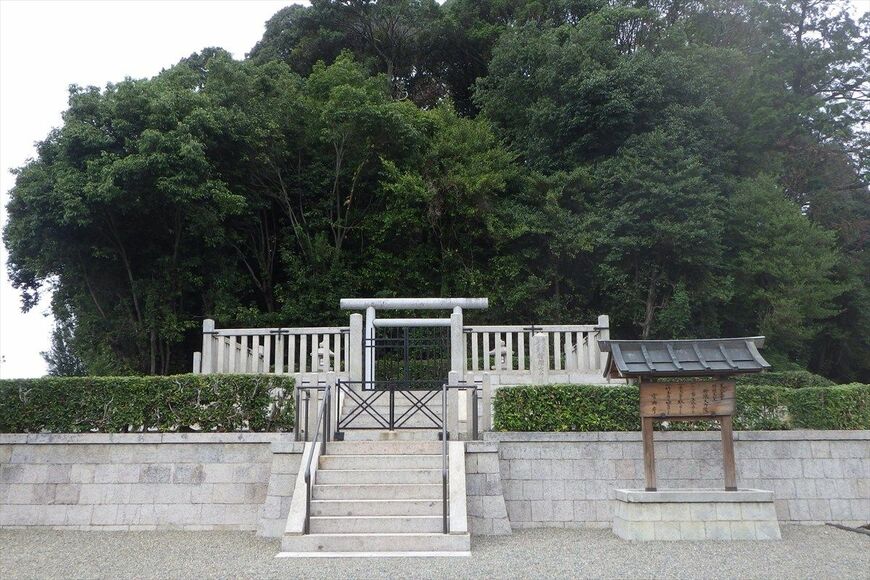 天武・持統天皇陵（筆者撮影）