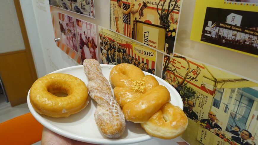 創業当時のドーナツ