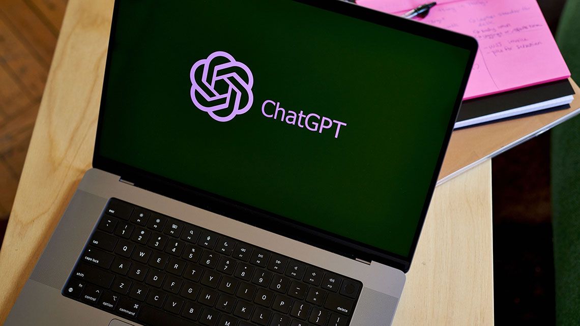 ChatGPTのロゴ画面