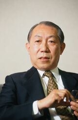 福原氏は、1987年から社長を10年務め後任に譲った（写真は1997年、撮影：高橋孫一郎）