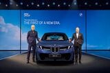 BMW iX3（写真：BMW AG）