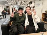 夫婦で世界一周中という日本人にも出会えた（筆者撮影）
