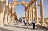 ｢イスラム国｣､パルミラの古代神殿を爆破 ローマ時代の重要遺跡を破壊