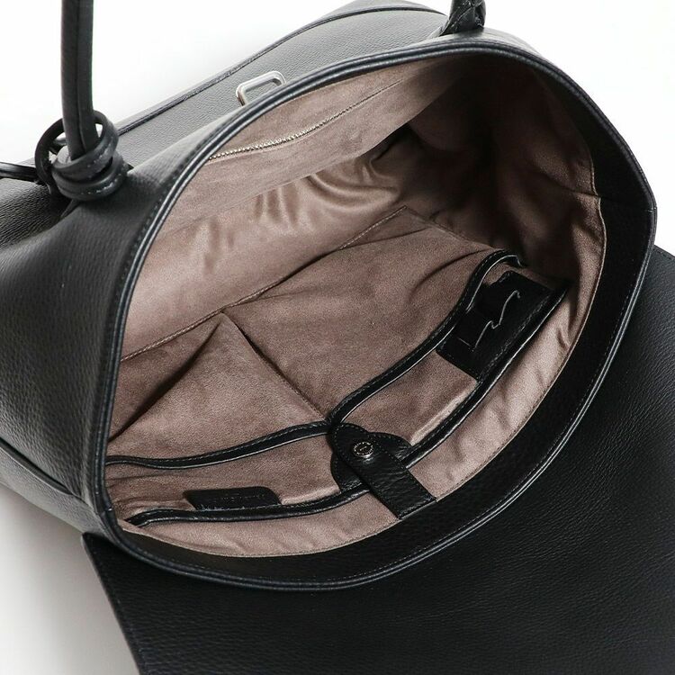【新品未使用】PELLE MORBIDA ブラックレザー ビジネスバッグ pelle morbida(ペッレモルビダ) ビジネスバッグ - 黒 本体ロック