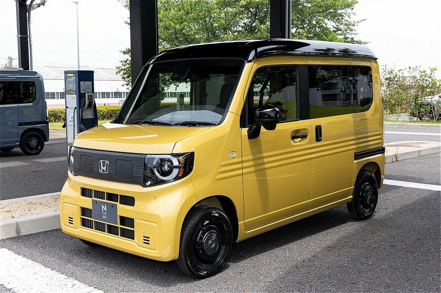 ホンダ新型軽商用EV「N-VAN e:」のディテール（写真：三木宏章）