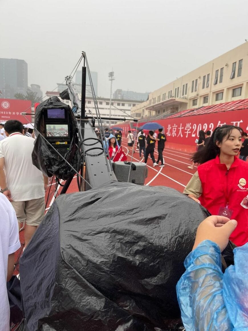 大学全体入学式（写真：筆者提供）