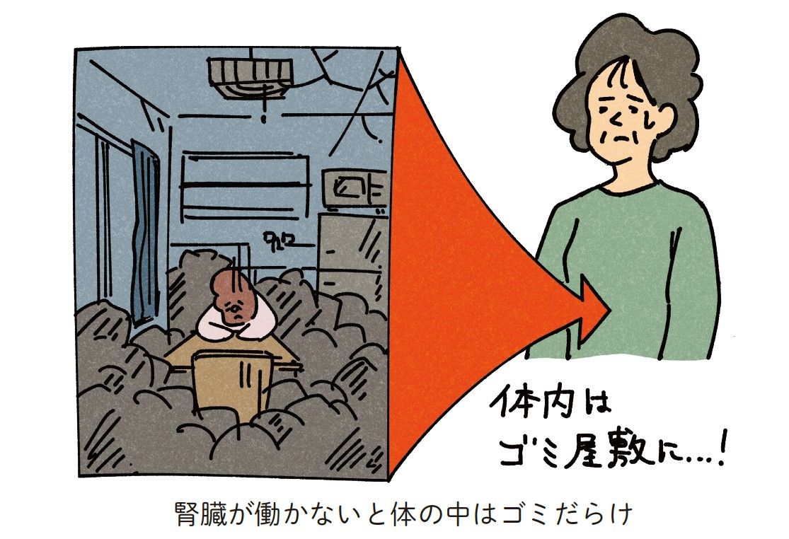 （出所：『東北大学病院が開発した 弱った腎臓を自力で元気にする方法』より）