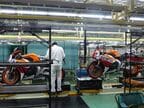 熊本製作所は中･大型のバイク生産をしている