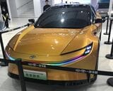 トヨタがBYD TOYOTA EV TECHNOLOGY カンパニーなどと共同開発し、2023年上海国際モーターショーで公開したbZ Sport Crossover Concept（筆者撮影）