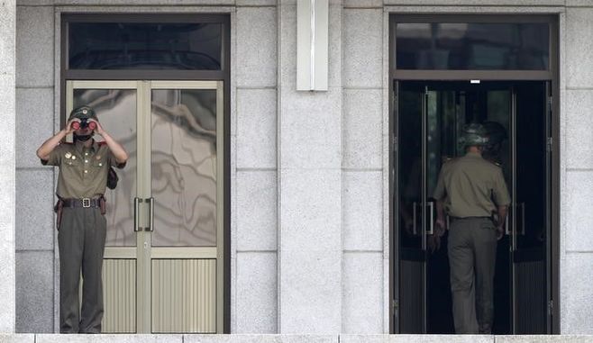 韓国と北朝鮮､高まる軍事境界線の緊張