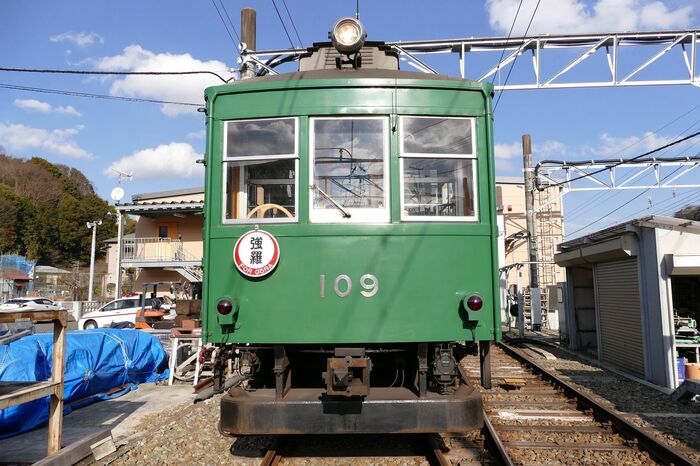真正面から見た109号
