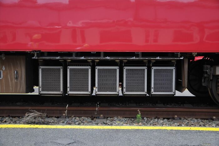 界磁チョッパ車には「抵抗器」がある