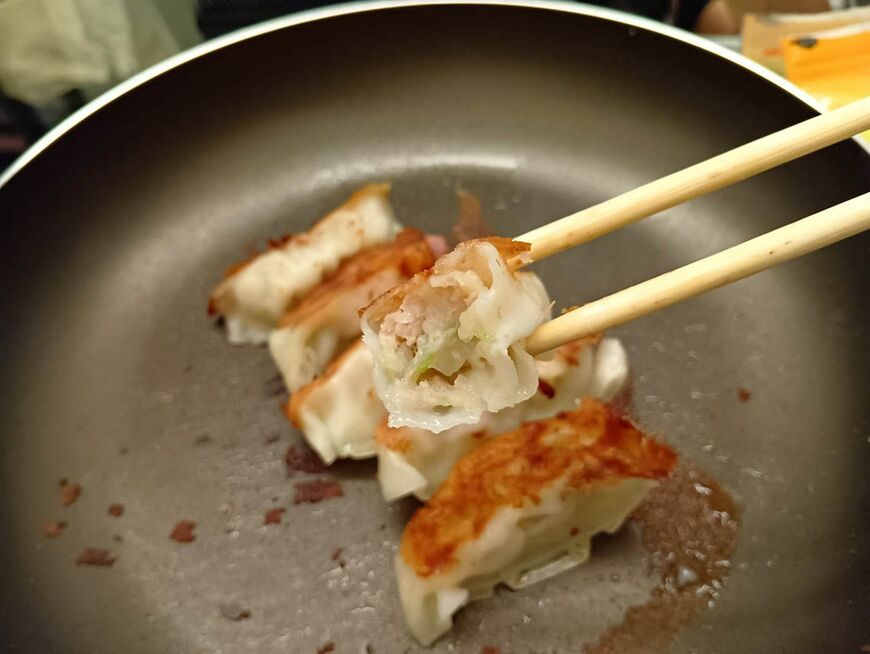 トップバリュのギョーザ