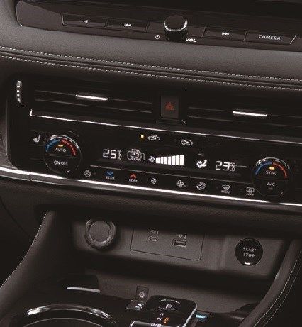新型エクストレイルのディテール（写真：日産自動車）
