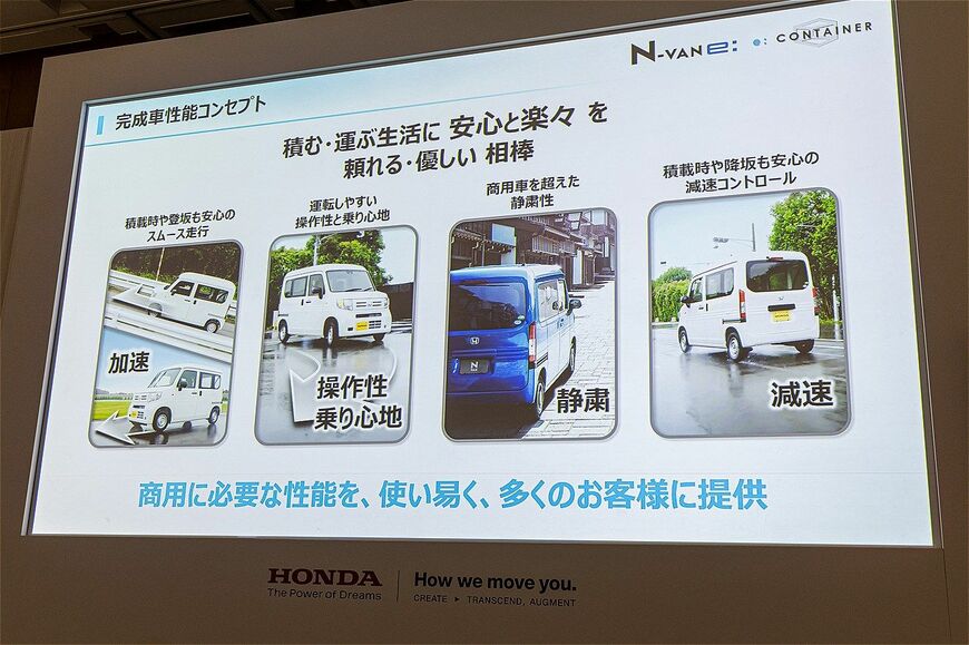 N-VAN e:発表取材会の様子（写真：三木宏章）
