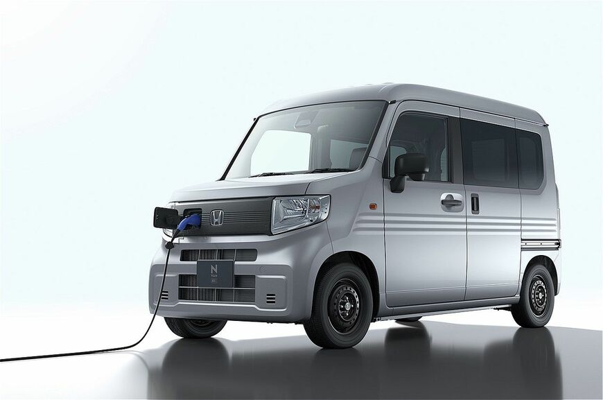 ホンダ「N-VAN e:」のディテール（写真：三木宏章）