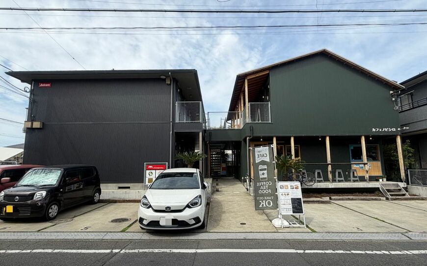 ノビシロハウスは2階建ての「South棟」と「North棟」で構成されている（写真：筆者撮影）