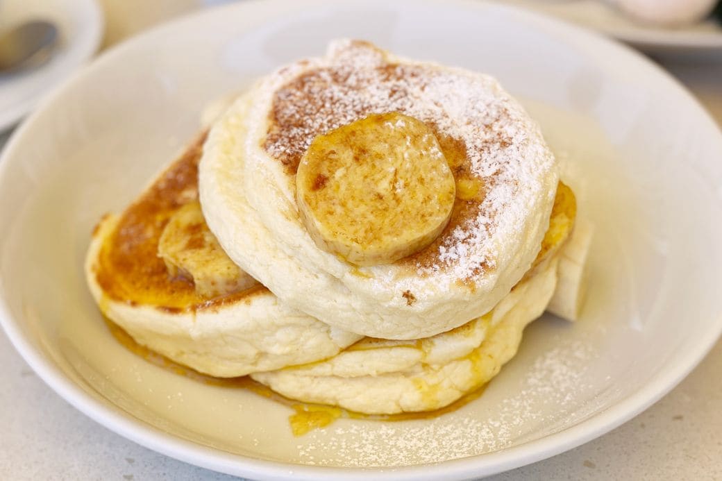 billsのリコッタパンケーキ2000円（筆者撮影）