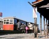 尾小屋鉄道の新小松駅。この場所は北陸新幹線の小松駅となっている（撮影：南正時）