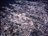 生駒駅周辺の航空写真=1983年（写真：生駒市オープンデータ）