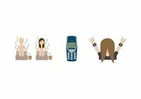 フィンランド､世界初の｢公式絵文字｣を制定 サウナやノキアの携帯電話など