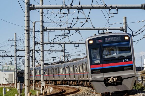 京成線の電車