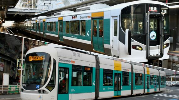史上初､JR・路面電車｢車両デザイン交換｣なぜ実現 広島｢新駅ビル｣だけ