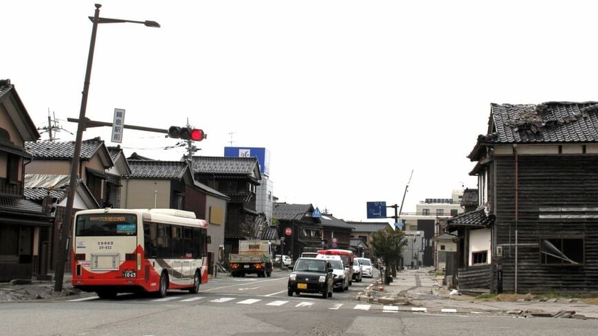 輪島市内 北鉄奥能登バス