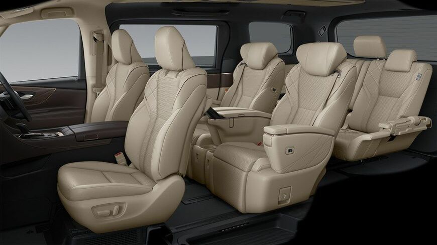 新型アルファードのディテール（写真：トヨタ自動車）