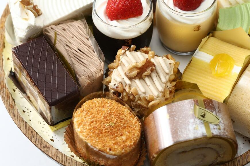 人気のチョコレートケーキ類（撮影：今井康一）