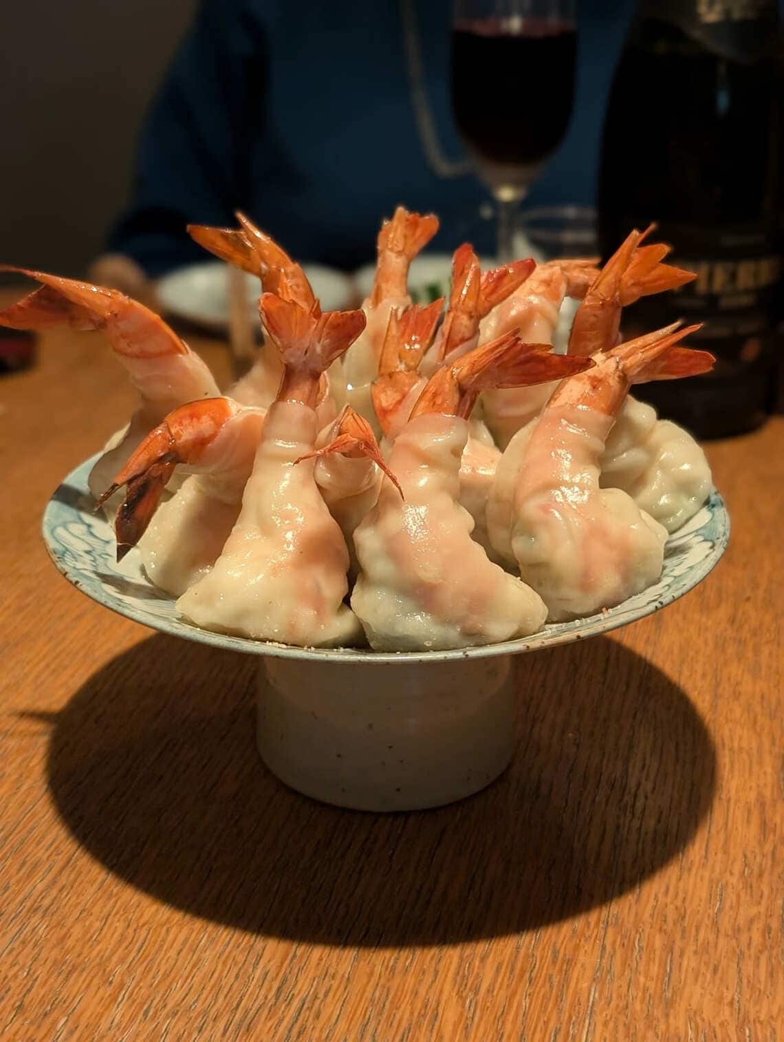 日本で最も予約が取れない高級紳士餃子「蔓餃苑」の餃子。毎度、創造的な餃子の数々に圧倒される（写真：筆者提供）