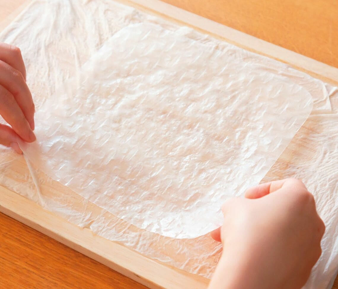 ライスペーパーのもどし方