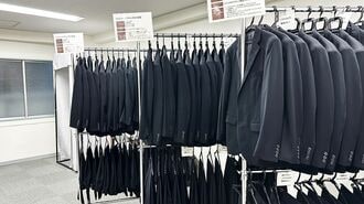 喪服レスキューの無人店舗の店内