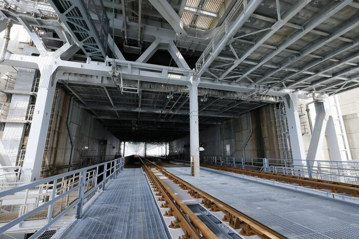 北備讃瀬戸大橋と南備讃瀬戸大橋の結合部分