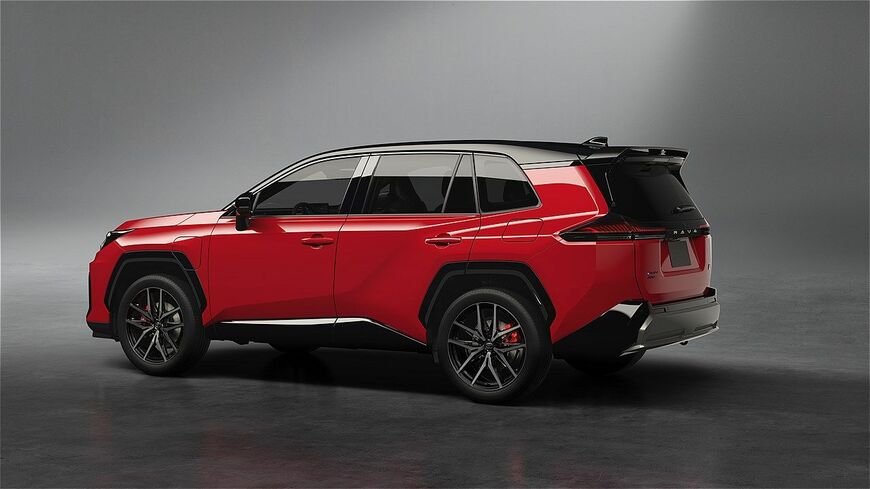 トヨタ新型「RAV4 GR SPORT（プロトタイプ）」（写真：トヨタ自動車）
