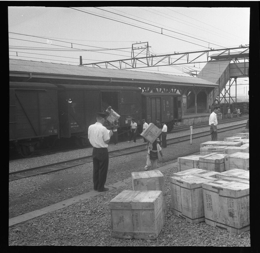 1954年当時の朝霞駅