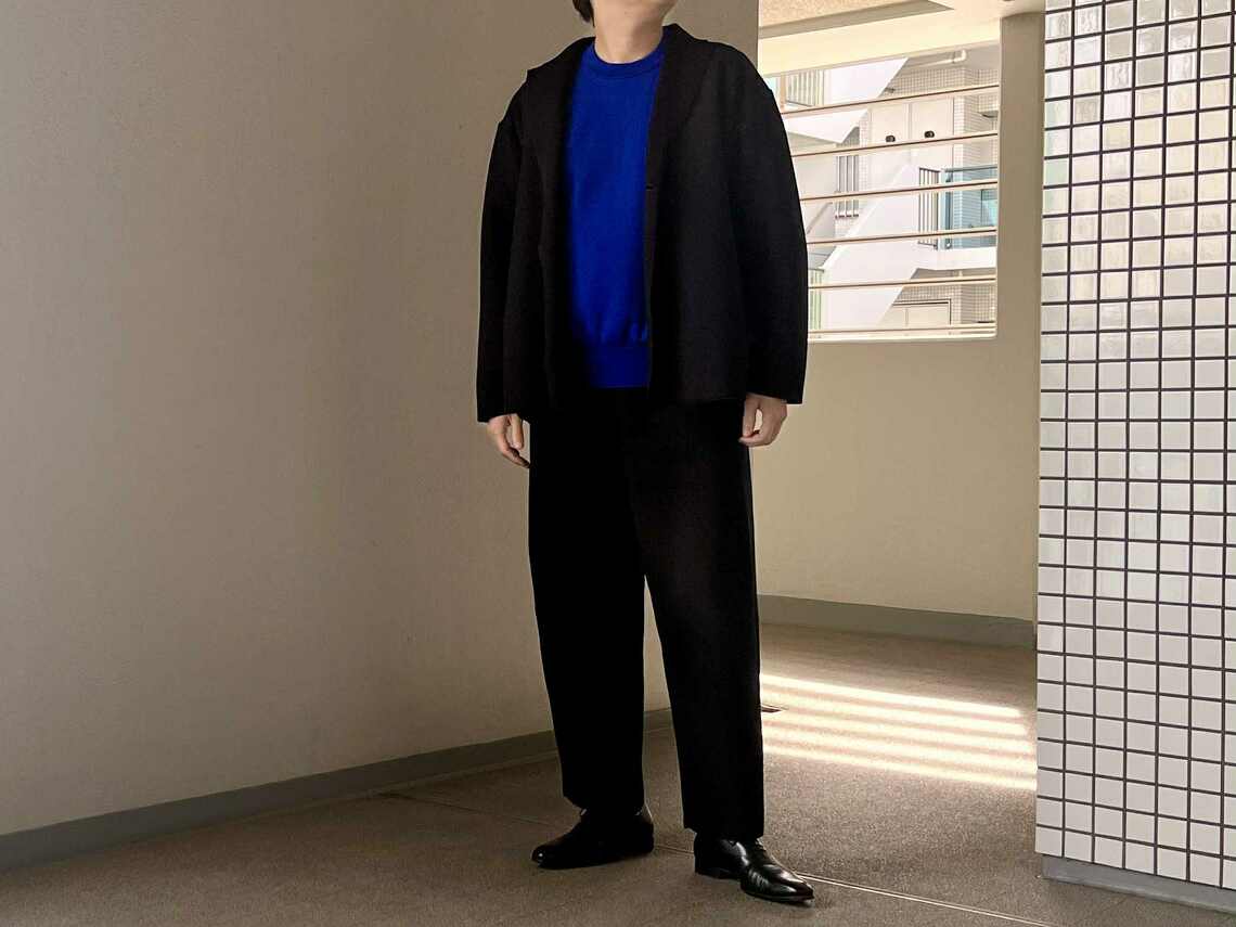 ジャケットライクなエレガントカジュアル